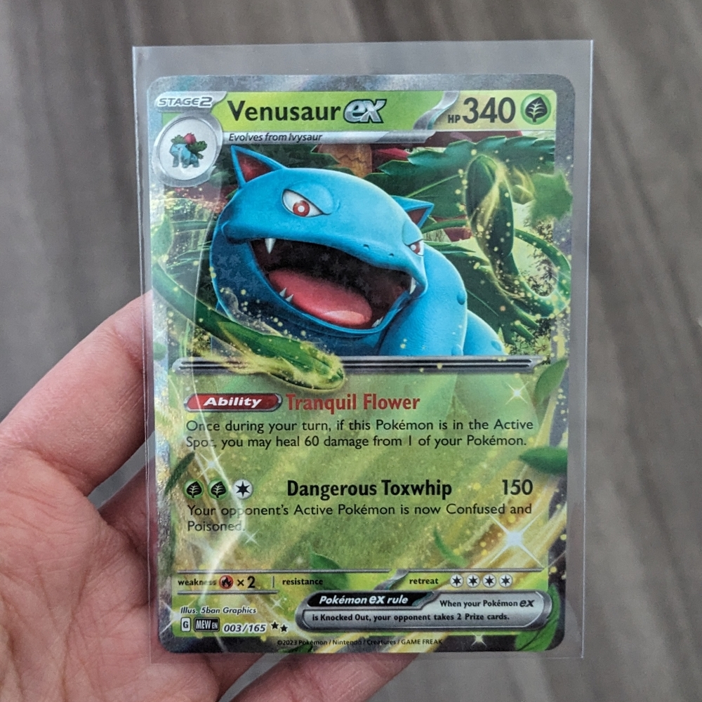 Pokemon 151 Venusaur EX double rare card pokemon TCG - Picture 4 of 6